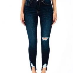 Kan Can Gemma High Rise Skinny Ankle Jeans NEW ARRIVALS