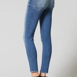 Flying Monkey Beth Light Colored High Rise Crop Skinny Jeans NEW ARRIVALS