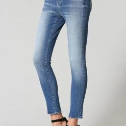 Flying Monkey Beth Light Colored High Rise Crop Skinny Jeans NEW ARRIVALS