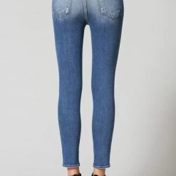 Flying Monkey Beth Light Colored High Rise Crop Skinny Jeans NEW ARRIVALS