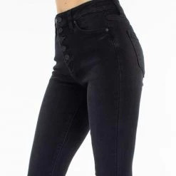 Kancan NEW ARRIVALS Hattie High Rise Black Super Skinny Jeans