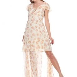 Woven Pink Golden Lioness Dress NEW ARRIVALS