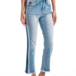 Kan Can NEW ARRIVALS Harlow High Rise Straight Jeans