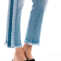 Kan Can NEW ARRIVALS Harlow High Rise Straight Jeans