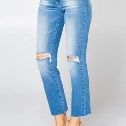 Special A NEW ARRIVALS Marylin Mid Rise Straight Jeans