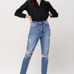 Flying Monkey NEW ARRIVALS Sarina Super High Rise Stretch Mom Jeans 6 Flying Monkey NEW ARRIVALS Sarina Super High Rise Stretch Mom Jeans