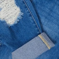 Kancan Suzanne High Rise Paper Bag Jeans