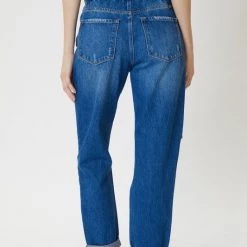 Kancan Suzanne High Rise Paper Bag Jeans