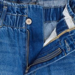 Kancan Suzanne High Rise Paper Bag Jeans