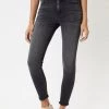 Kancan NEW ARRIVALS Sloan Side Stud Black High Rise Skinny Jeans