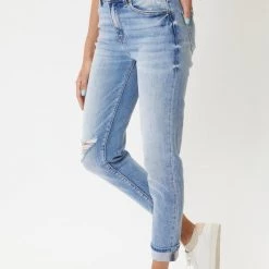 Kan Can Hope High Rise Mom Jeans