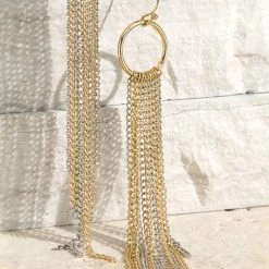 THE WEARHOUSE Fine Chain Tassel Earrings NEW ARRIVALS