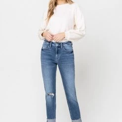 Flying Monkey Sadie Stretch Boyfriend Crop Jeans NEW ARRIVALS