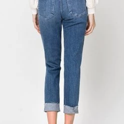 Flying Monkey Sadie Stretch Boyfriend Crop Jeans NEW ARRIVALS