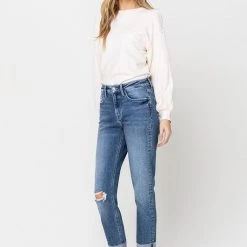 Flying Monkey Sadie Stretch Boyfriend Crop Jeans NEW ARRIVALS