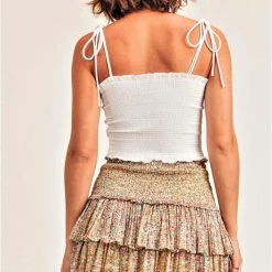 Reset By Jane Fuchsia And Floral Smock Skirt