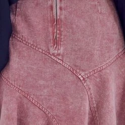 Mustard Seed Dry Rose Colored A Line Skirt