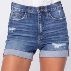 Sneak Peek Marly Medium High Rise Shorts
