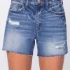 Sneak Peek NEW ARRIVALS Mara Medium Wash High Rise Shorts