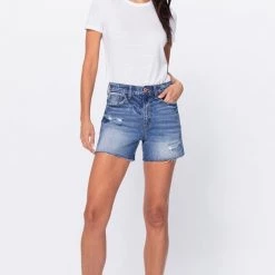Sneak Peek NEW ARRIVALS Mara Medium Wash High Rise Shorts