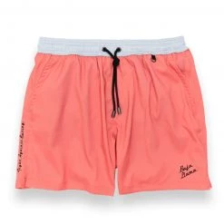 The Wearhouse Store 19 Baja Llama Salmon Companion Stretch Swimsuit MEN