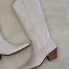 Matise White Tall Western Boots NEW ARRIVALS