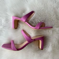 Chinese Laundry NEW ARRIVALS Pink Colored Yanti Slide Sandal