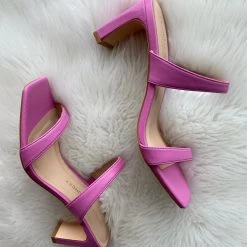 Chinese Laundry NEW ARRIVALS Pink Colored Yanti Slide Sandal