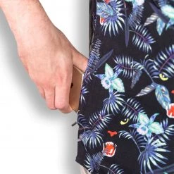 Baja Llama Panther Nighthawk Button Up MEN