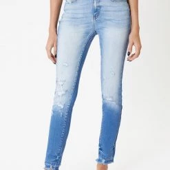 Kan Can Laura Medium Wash High Waist Jeans NEW ARRIVALS