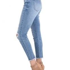 EUNINA Katie High Rise Skinny Crop Jeans