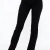 Sneak Peak Allison Black Mid Rise Boot Cut Jeans