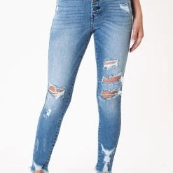 Kan Can Chantal High Rise Skinny Jeans NEW ARRIVALS