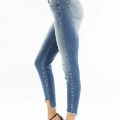 Kan Can Stephanie High Rise Ankle Skinny Jeans NEW ARRIVALS