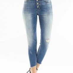 Kan Can Stephanie High Rise Ankle Skinny Jeans NEW ARRIVALS