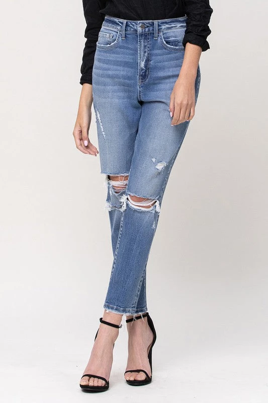 Flying Monkey NEW ARRIVALS Sarina Super High Rise Stretch Mom Jeans 1 Flying Monkey NEW ARRIVALS Sarina Super High Rise Stretch Mom Jeans
