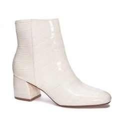 Chinese Laundry Davinna White Reptile Print Bootie NEW ARRIVALS