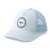 Fish Hippie Powder Blue Shiftless Trucker Hat MEN