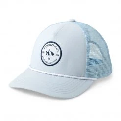 Fish Hippie Powder Blue Shiftless Trucker Hat MEN