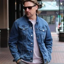 MAVI MEN The Frankie Dark Blue Denim Jacket
