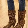 Nature Breeze CLEARANCE Darby Leopard Boot