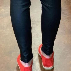 3B SHOES Dorthy Red Flats