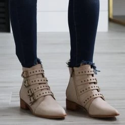 Ccocci Becky Buckle Strap Motorcycle Boots NEW ARRIVALS