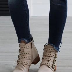 Ccocci Becky Buckle Strap Motorcycle Boots NEW ARRIVALS