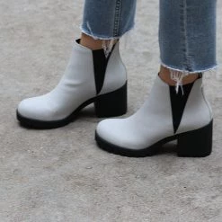 Chinese Laundry Grace Black And Grey Booties NEW ARRIVALS