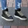 Ccocci Black Studded High Top Shoes