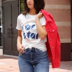 Tres Bien Show Them Your A Rock Star Graphic Tee NEW ARRIVALS