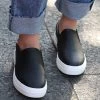 Focus Footwear Black Brooklyn Sneakers