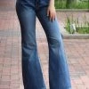 Ontwelth Monique Medium Wash Flare Jeans