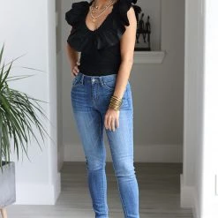 Kan Can Melanie Mid Rise Super Skinny Jaeans NEW ARRIVALS